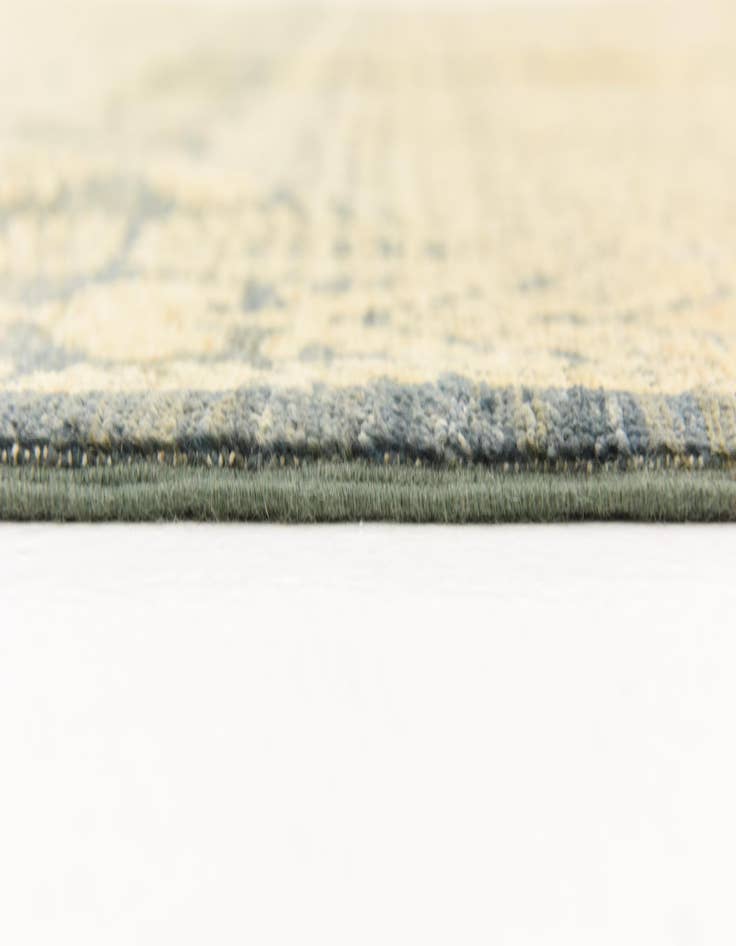 Detail image of  6' 7 x 9' 4  Hand Knotted Ikat Oriental Wool Rug