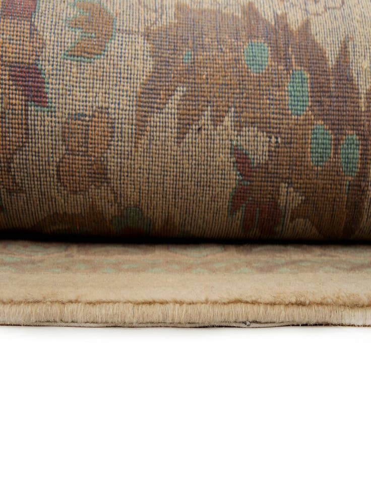 Detail image of  8' 5 x 10' 5  Hand Knotted Indo Tabriz Wool Rug