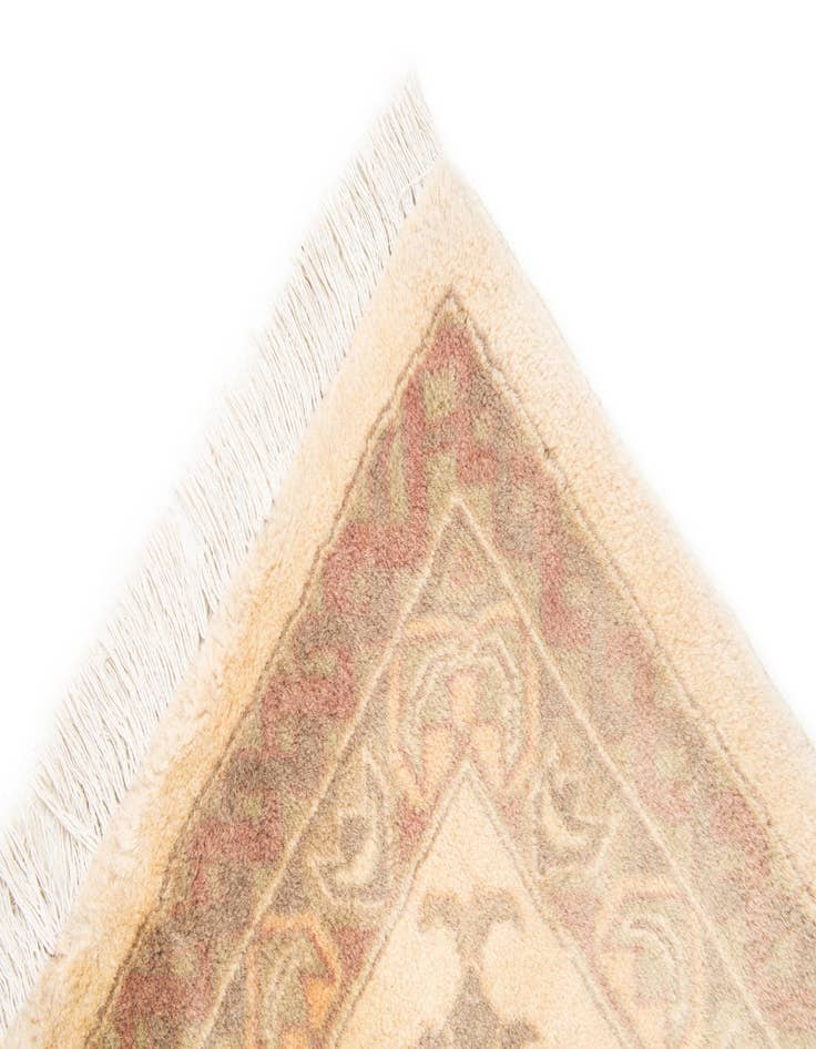 Detail image of  8' 3 x 10' 6  Hand Knotted Indo Tabriz Wool Rug