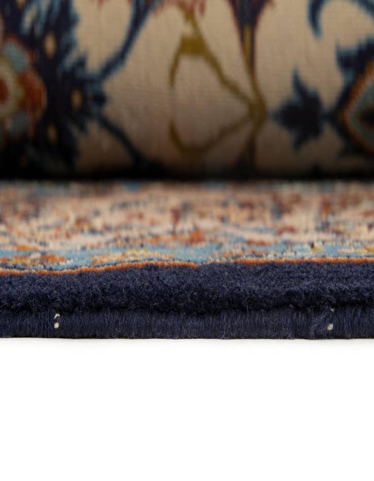 Detail image of  3' 7 x 5' 5  Hand Knotted Isfahan Persian Rug