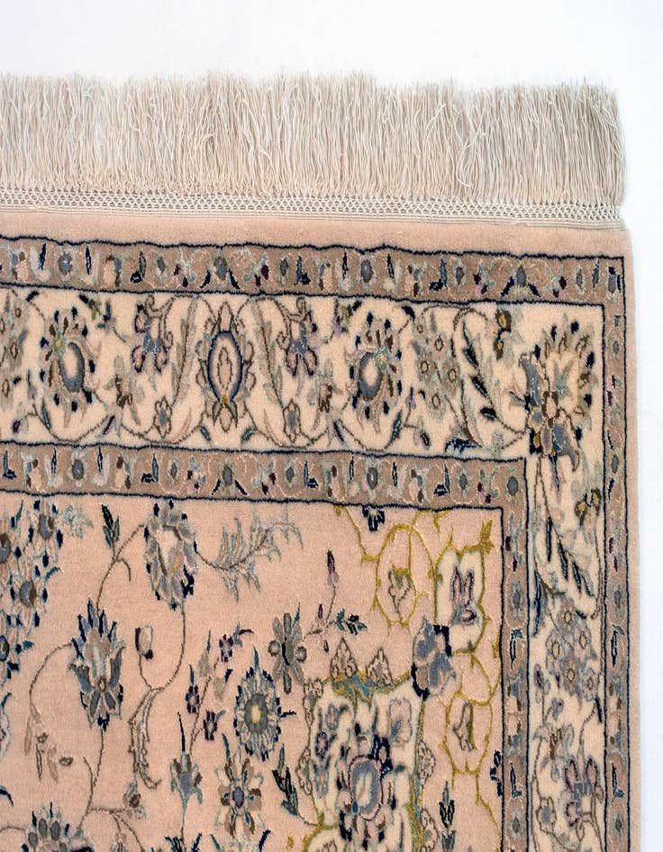 Detail image of  10' x 14' 5  Hand Knotted Isfahan Persian Rug