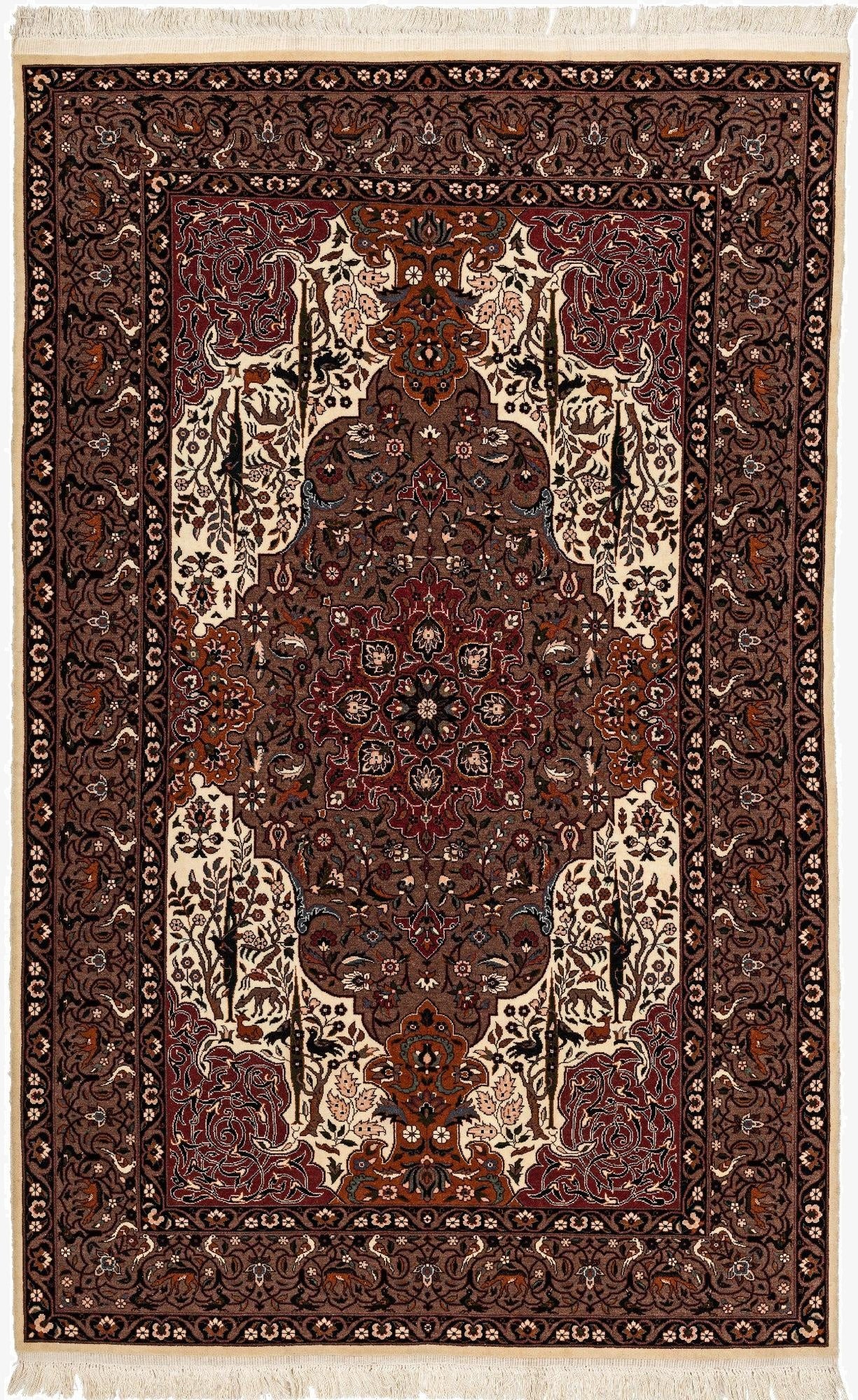  2' 11 x 4' 8 Isfahan Rug