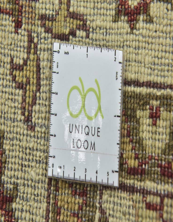 Detail image of  5' 8 x 8' 3  Hand Knotted Jaipur Agra Wool Rug