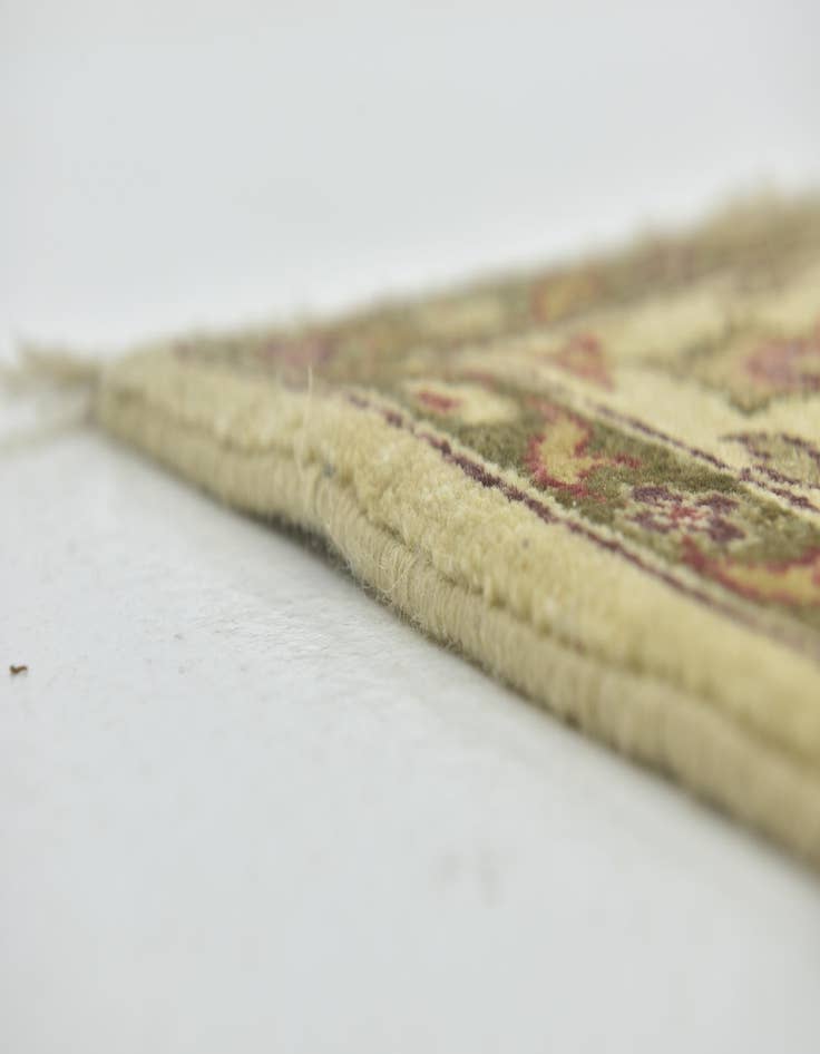 Detail image of  5' 8 x 8' 3  Hand Knotted Jaipur Agra Wool Rug