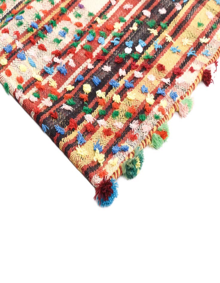 Detail image of  3' 9 x 7' 7 Jajim Rug