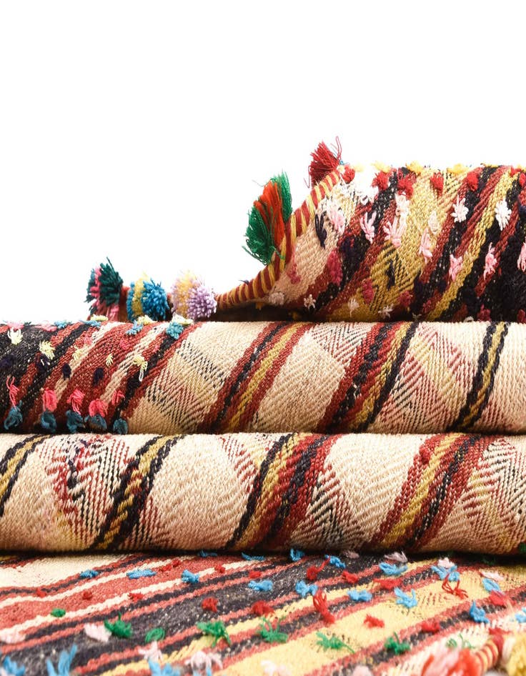 Detail image of  3' 9 x 7' 7 Jajim Rug