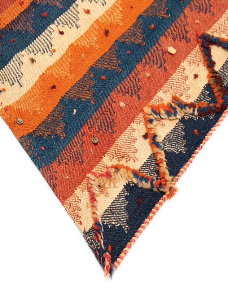 Detail image of  3' 9 x 7' 5 Jajim Wool Rug