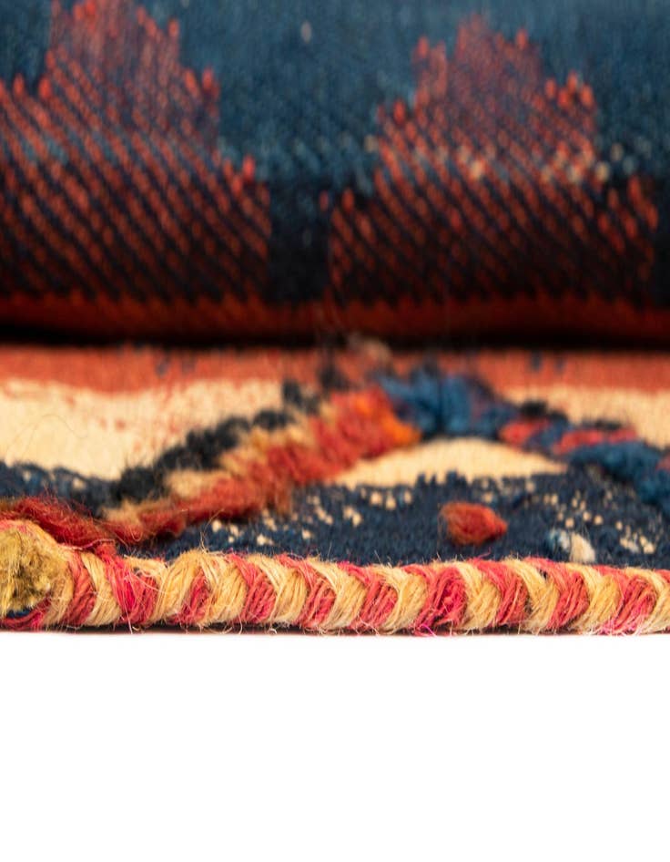 Detail image of  3' 9 x 7' 5 Jajim Wool Rug