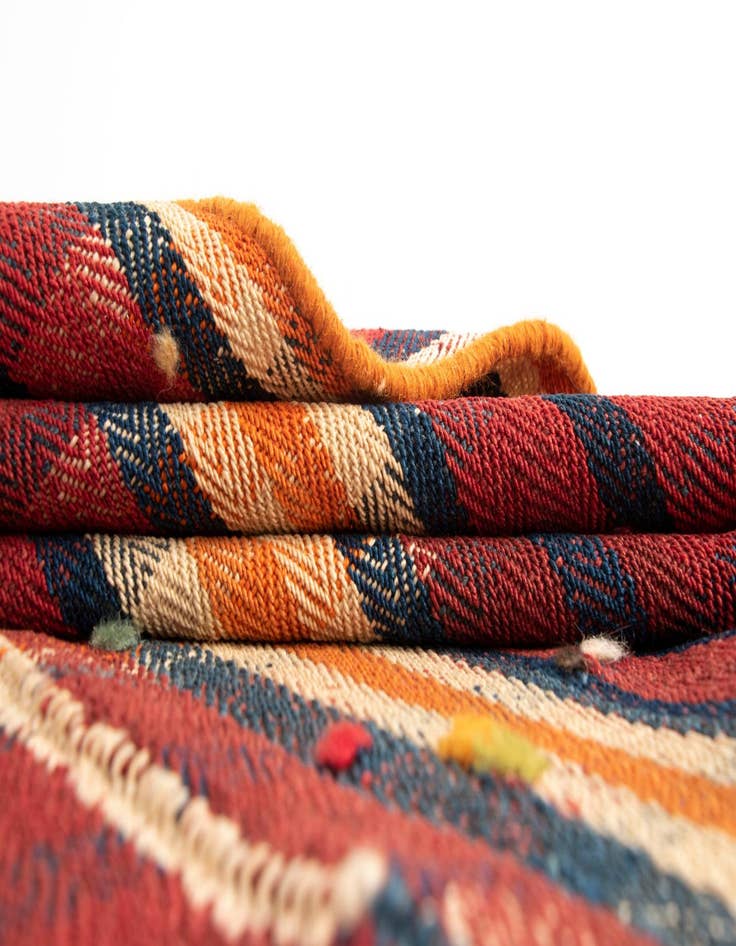 Detail image of  4' 3 x 7' 3 Jajim Wool Rug