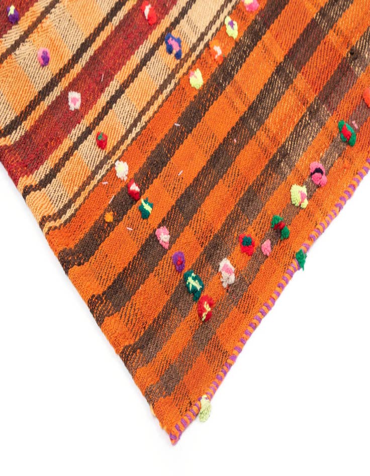 Detail image of  5' 2 x 7' 9 Jajim Wool Rug