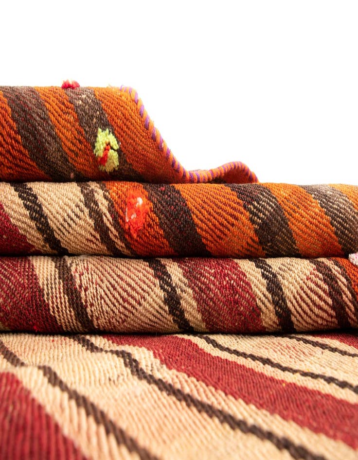 Detail image of  5' 2 x 7' 9 Jajim Wool Rug