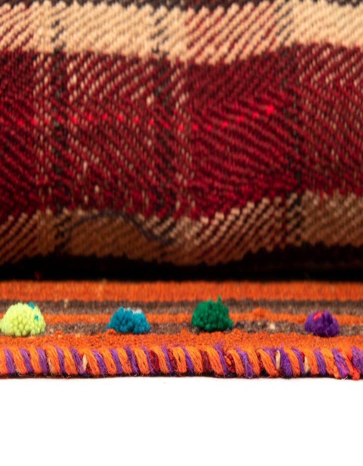 Detail image of  5' 2 x 7' 9 Jajim Wool Rug