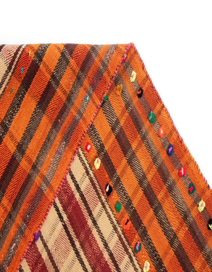 Detail image of  5' 2 x 7' 9 Jajim Wool Rug