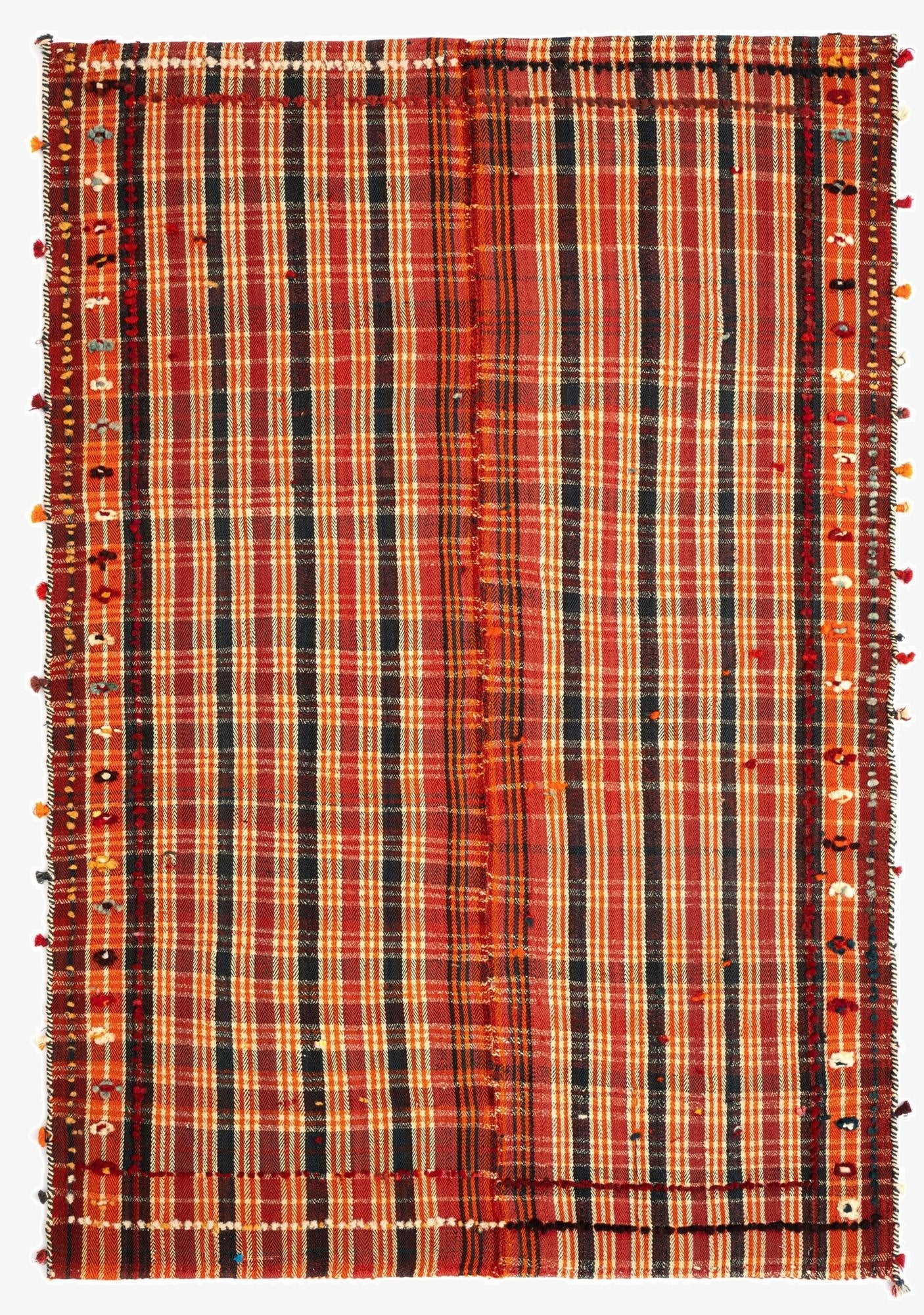  4' 9 x 7' 2 Jajim Wool Rug