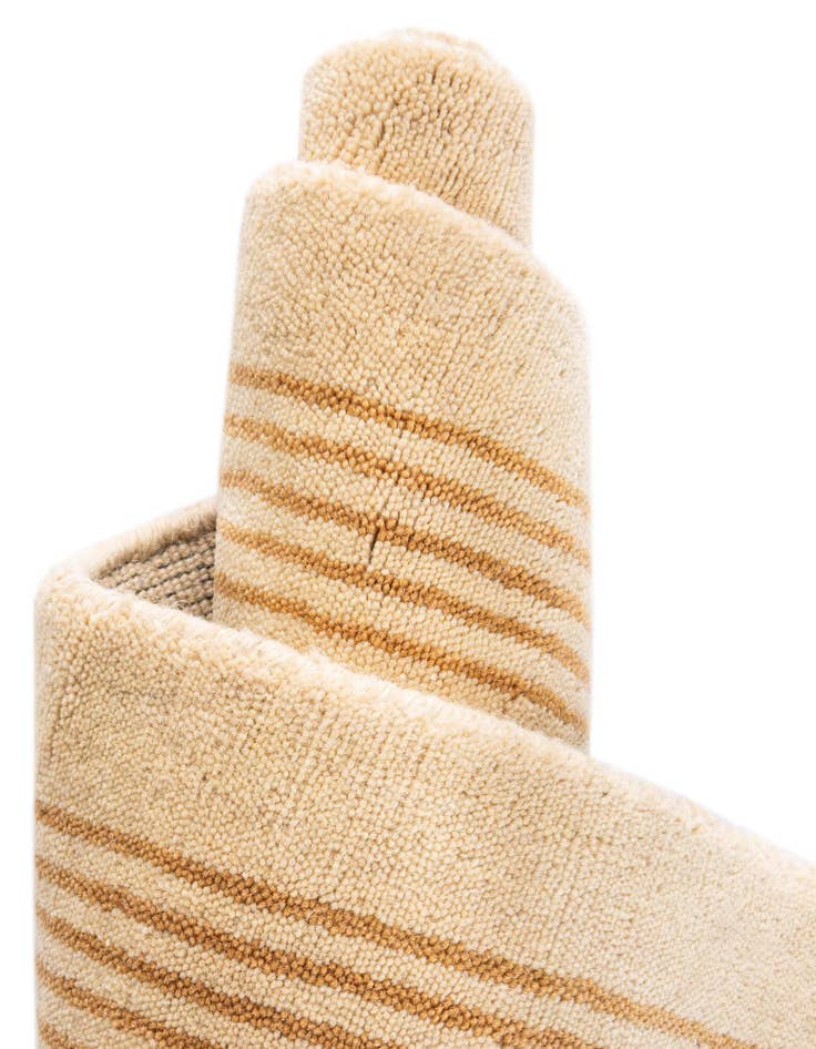 Detail image of  3' 3 x 5' 3 Jill Zarin Striped Wool Rug