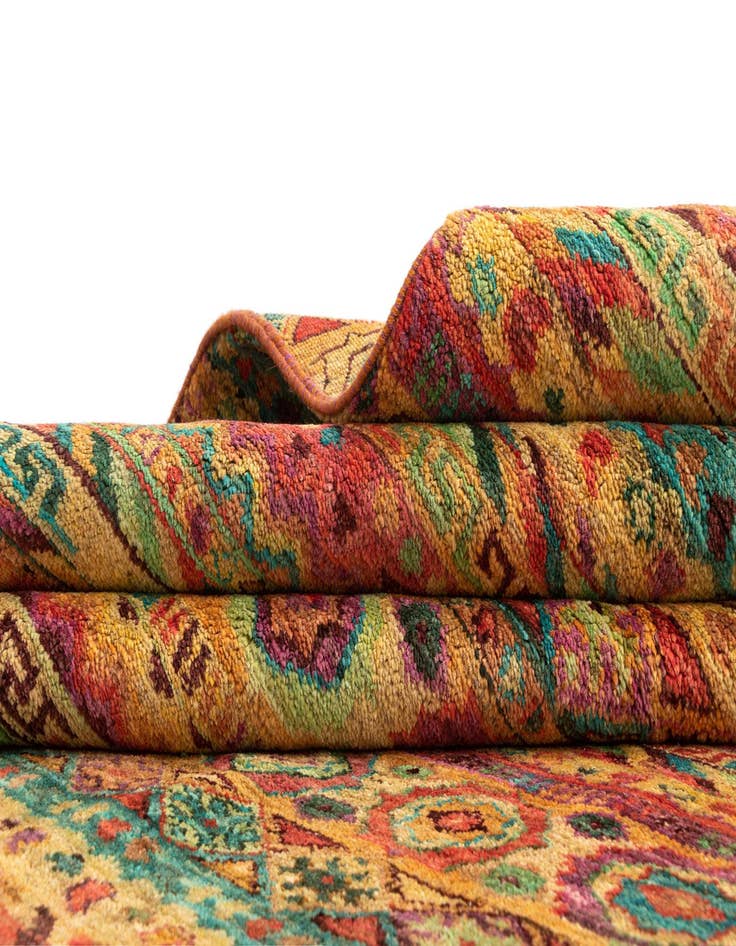 Detail image of  6' 6 x 9' 6 Juma Wool Rug