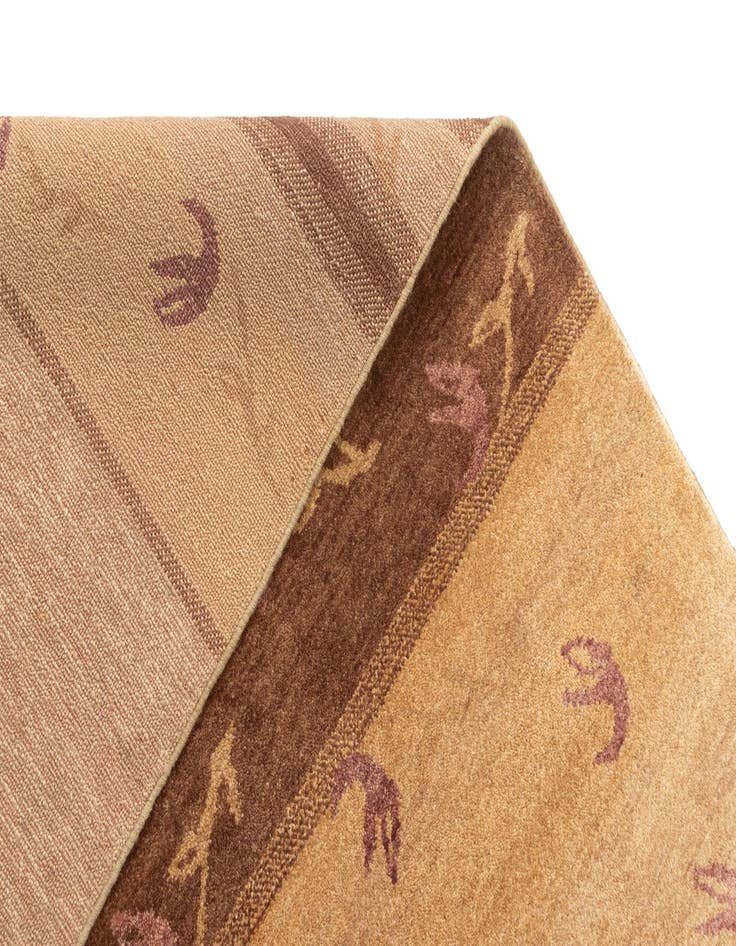 Detail image of  5' 4 x 8' 8 Juma Wool Rug