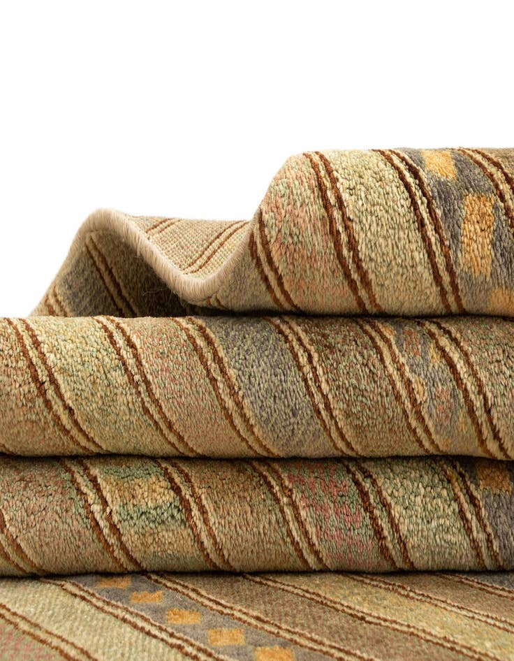 Detail image of  4' 6 x 6' 4 Juma Wool Rug