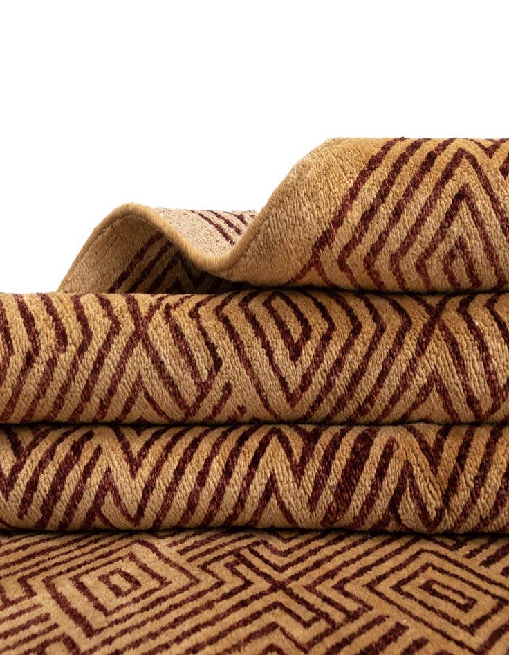 Detail image of  5' 6 x 8' 2 Juma Wool Rug