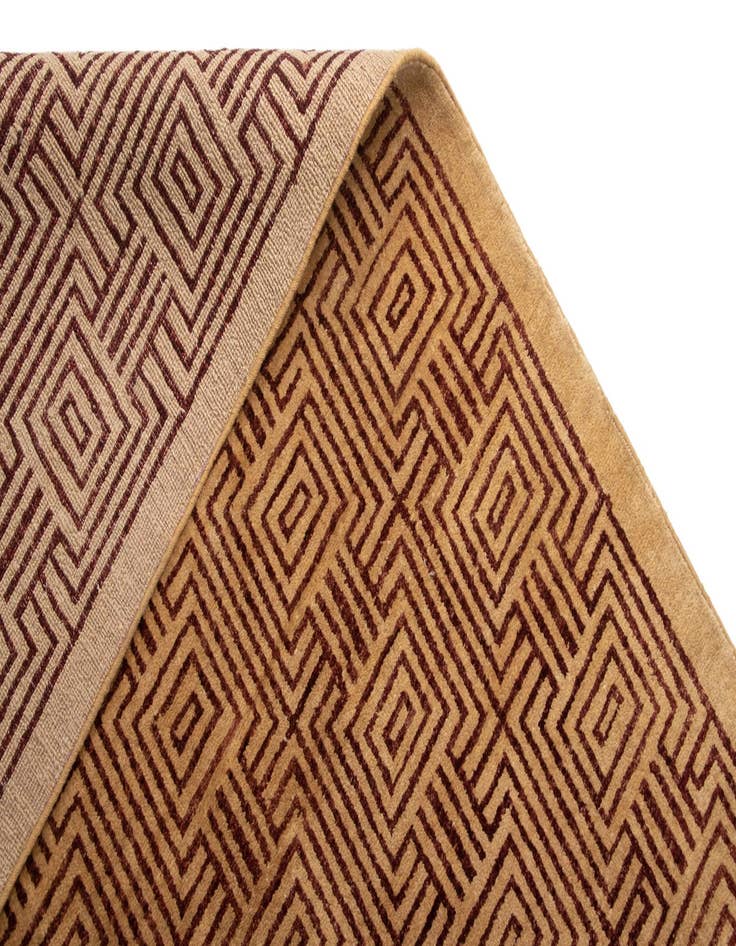 Detail image of  5' 6 x 8' 2 Juma Wool Rug