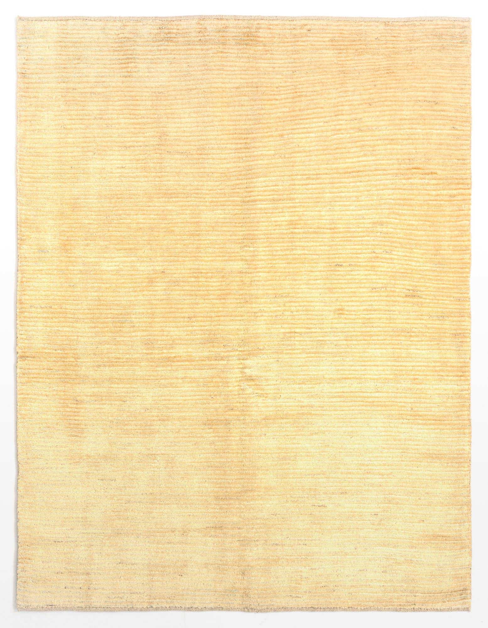 A 4x6 rectangular Juma Persian rug in shades of brown and tan, featuring a subtle striped pattern.