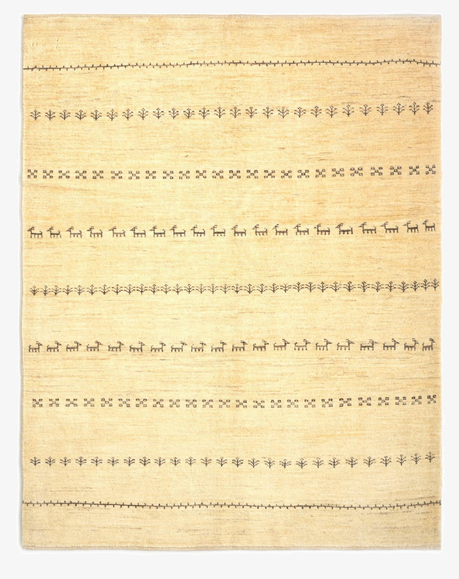  5' 1 x 6' 4 Juma Wool Rug