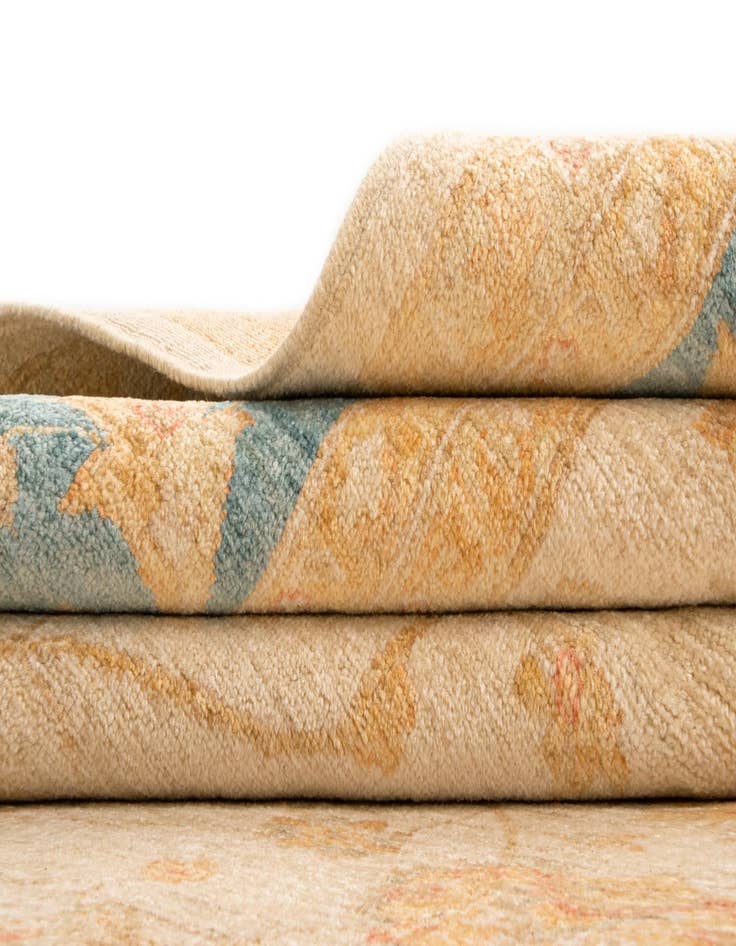 Detail image of  8' 3 x 11' 1 Kaizar Wool Rug