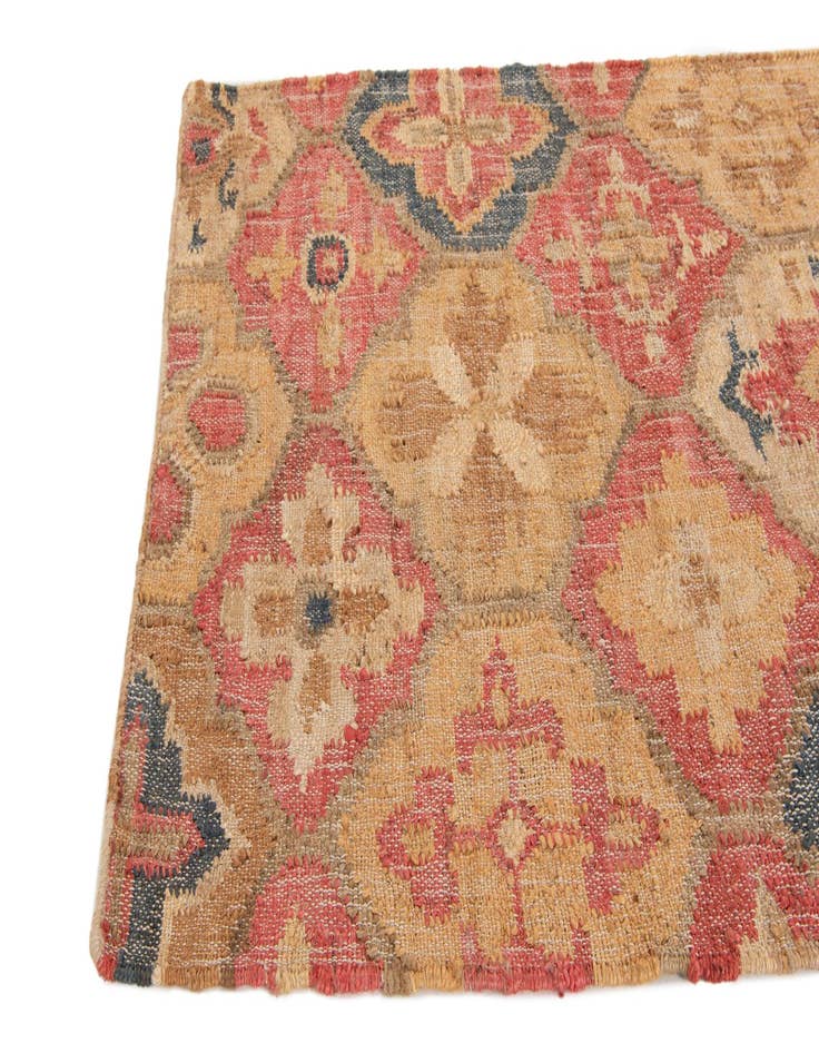 Detail image of  3' 3 x 4' 10  Hand Woven Kala Handwoven Jute Rug