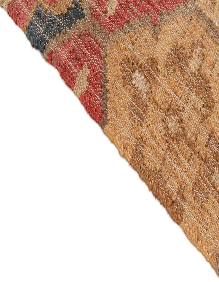 Detail image of  3' 3 x 4' 10  Hand Woven Kala Handwoven Jute Rug
