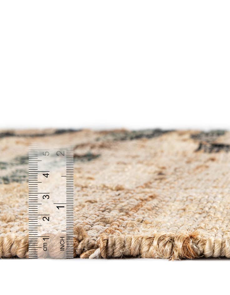 Detail image of  7' 10 x 10'  Hand Woven Kala Handwoven Jute Rug