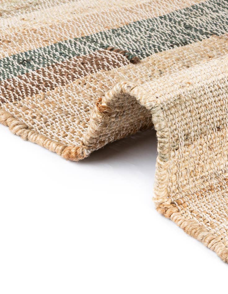Detail image of  7' 10 x 10'  Hand Woven Kala Handwoven Jute Rug