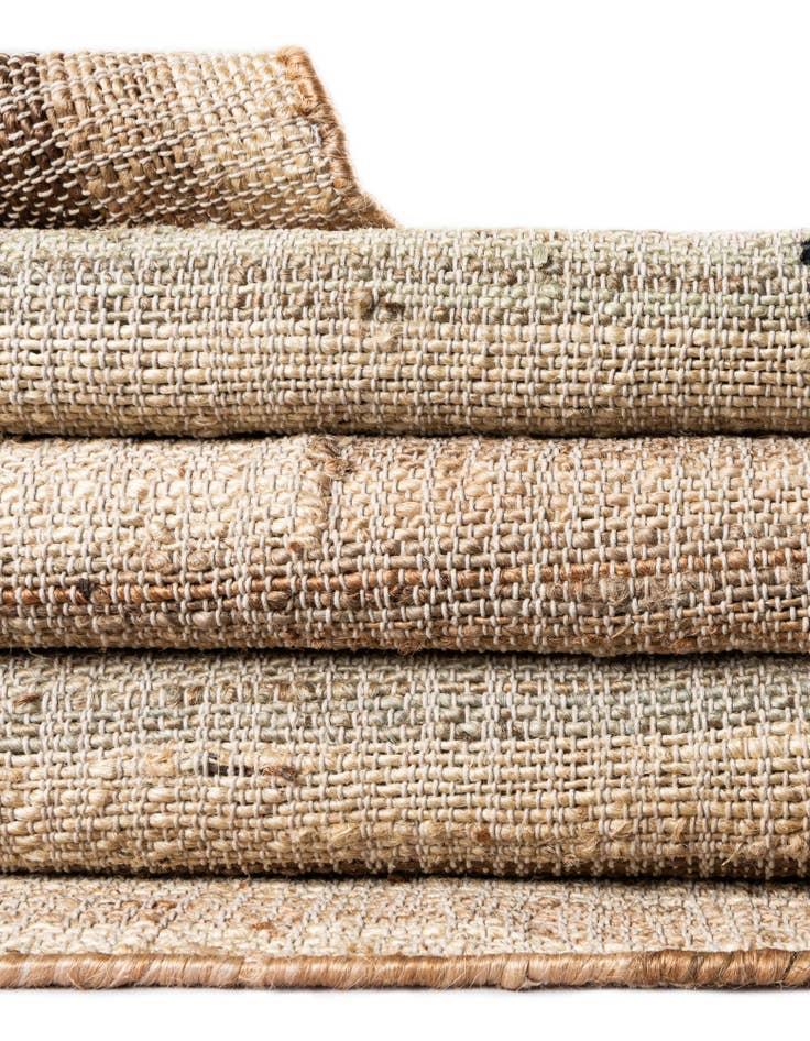 Detail image of  7' 10 x 10'  Hand Woven Kala Handwoven Jute Rug