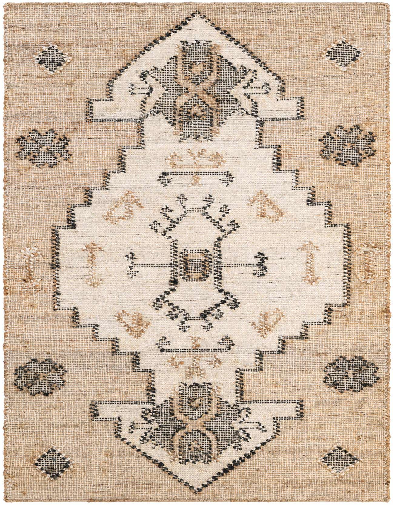 Primary image  4' 1 x 6' 1  Hand Woven Kala Handwoven Jute Rug