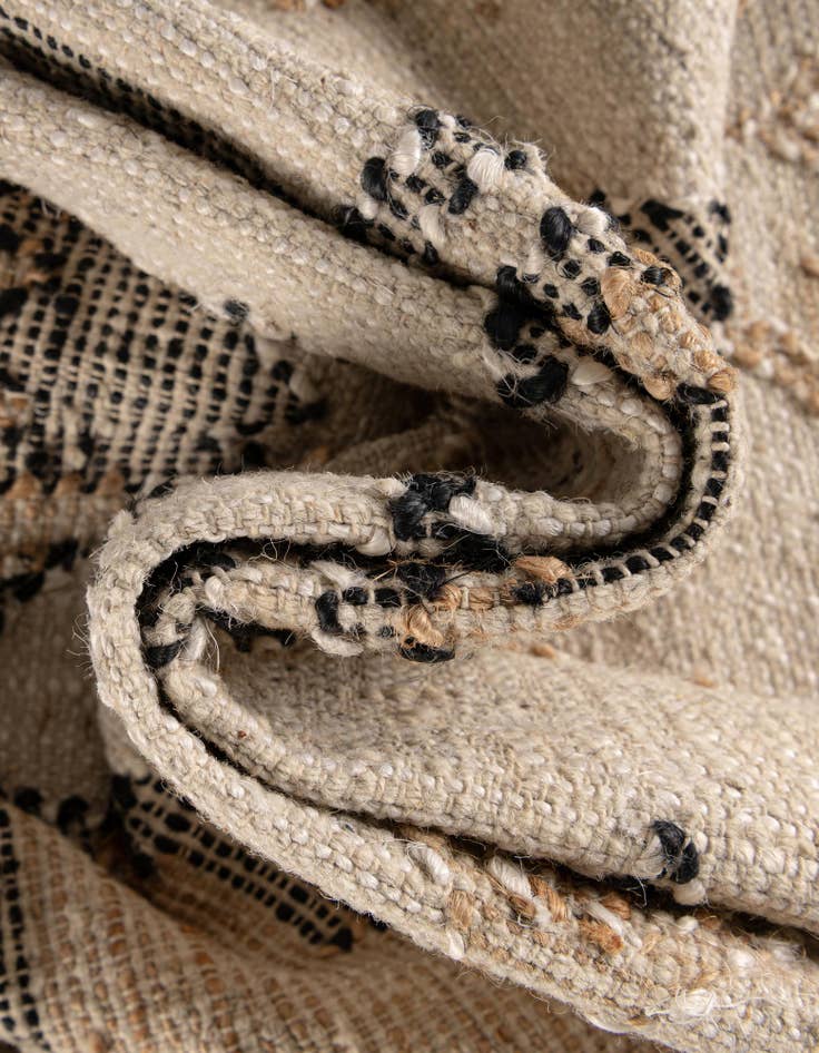 Detail image of  7' 10 x 10'  Hand Woven Kala Handwoven Jute Rug