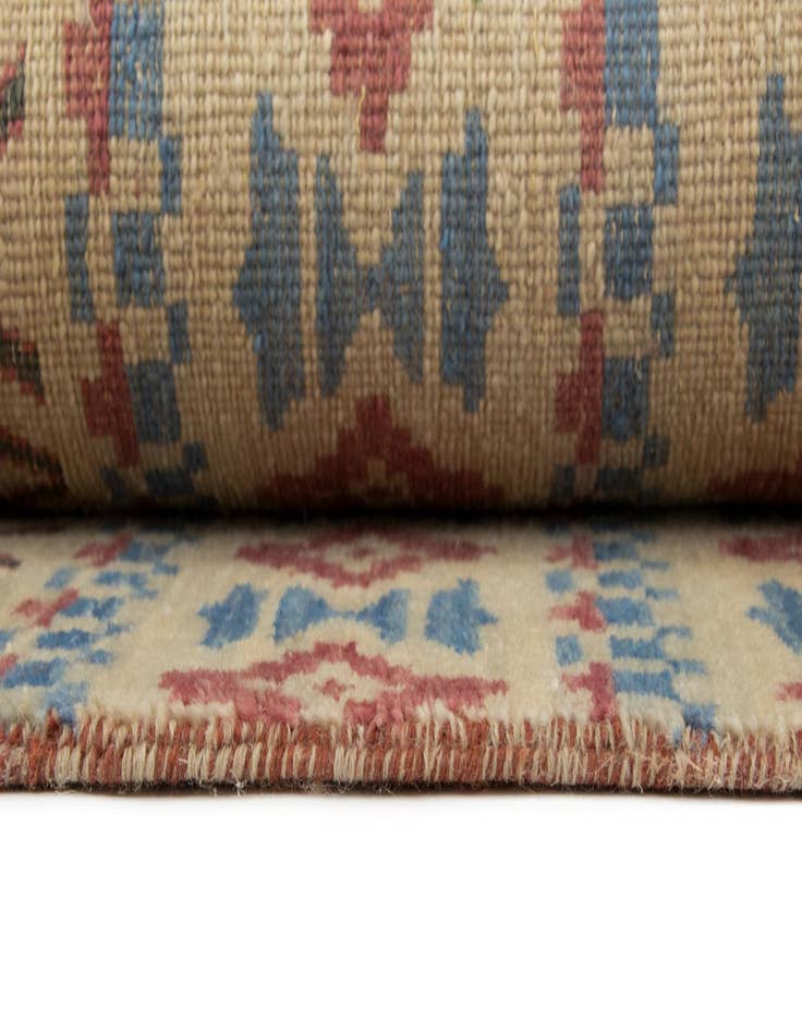 Detail image of  7' 10 x 10'  Hand Knotted Kamla Wool Rug