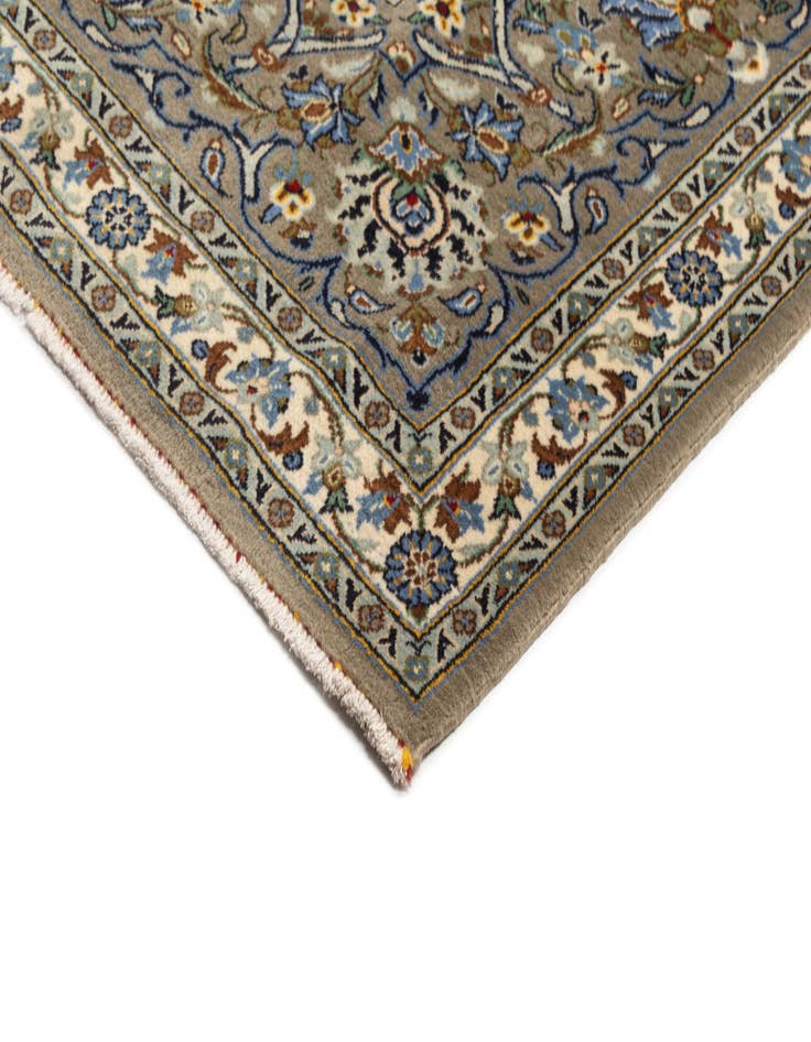 Detail image of  9' 11 x 13' 10 Kashan Wool Rug