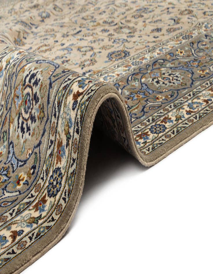 Detail image of  9' 11 x 13' 10 Kashan Wool Rug