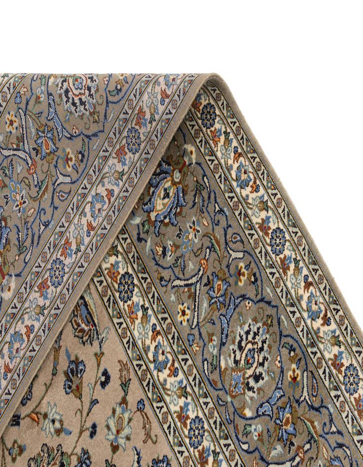 Detail image of  9' 11 x 13' 10 Kashan Wool Rug