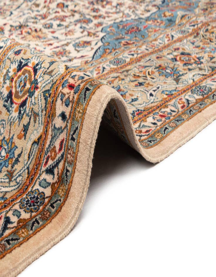 Detail image of  7' 11 x 11' 9 Kashan Wool Rug