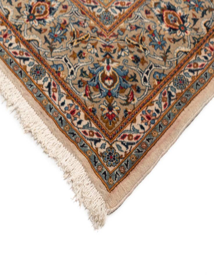 Detail image of  7' 11 x 11' 9 Kashan Wool Rug