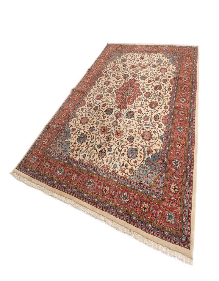 Detail image of  9' 3 x 12' 10 Kashan Rug