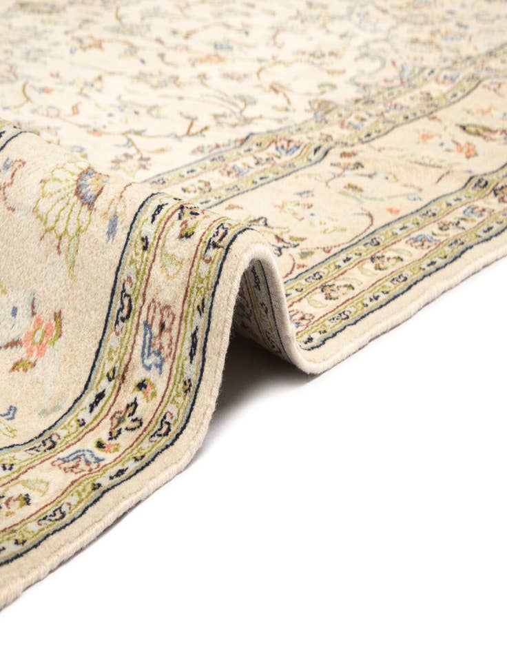 Detail image of  8' 6 x 11' 1 Kashan Wool Rug