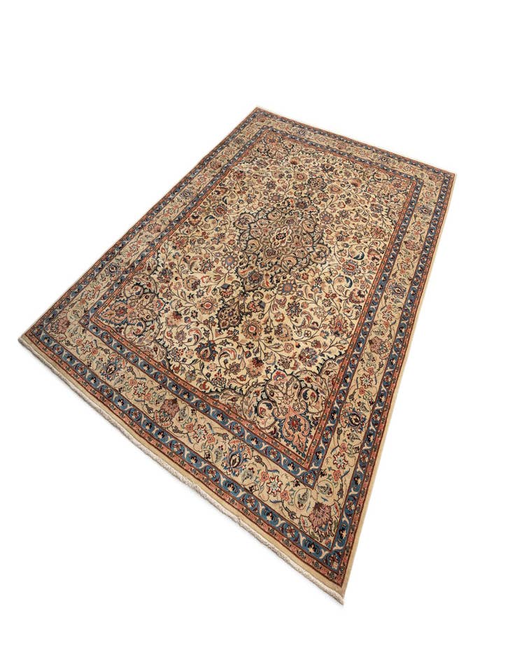 Detail image of  8' 2 x 11' 1 Kashan Wool Rug