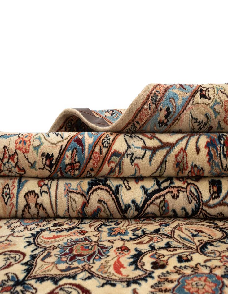 Detail image of  8' 2 x 11' 1 Kashan Wool Rug