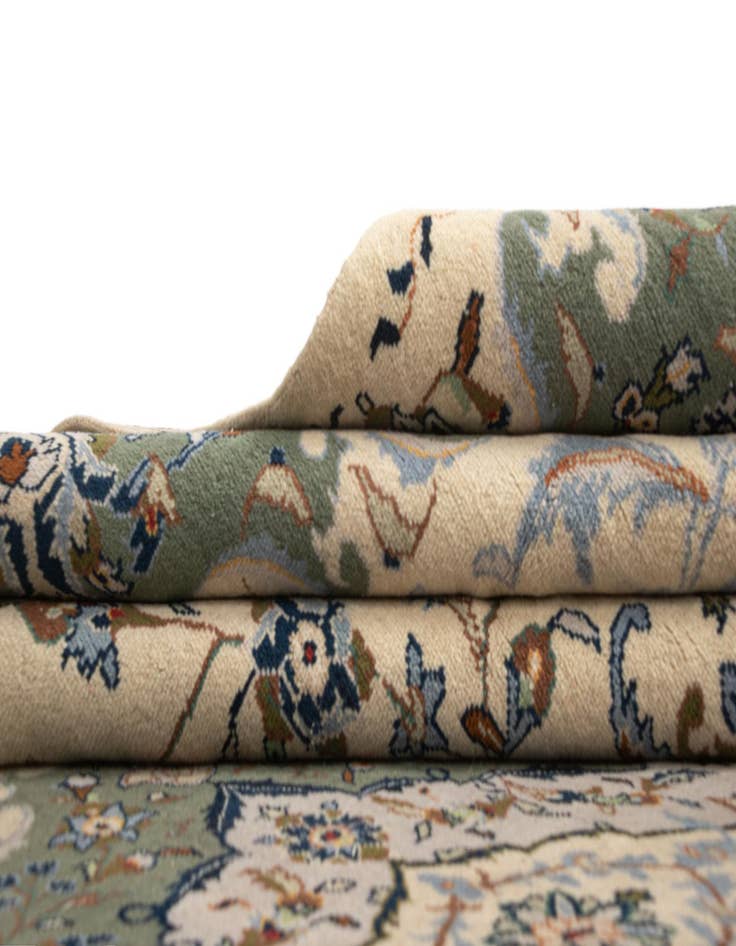 Detail image of  8' 3 x 11' 8 Kashan Wool Rug