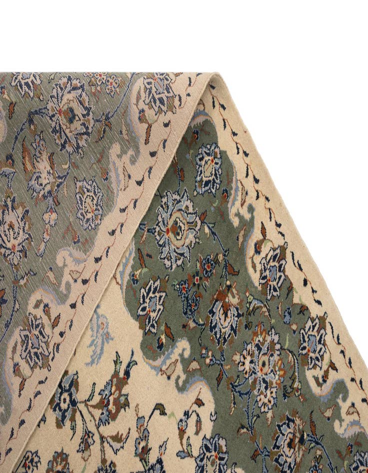 Detail image of  8' 3 x 11' 8 Kashan Wool Rug