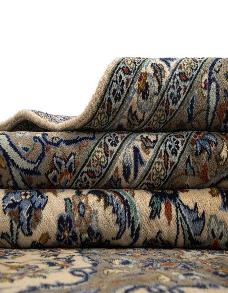 Detail image of  8' 2 x 11' 3 Kashan Wool Rug