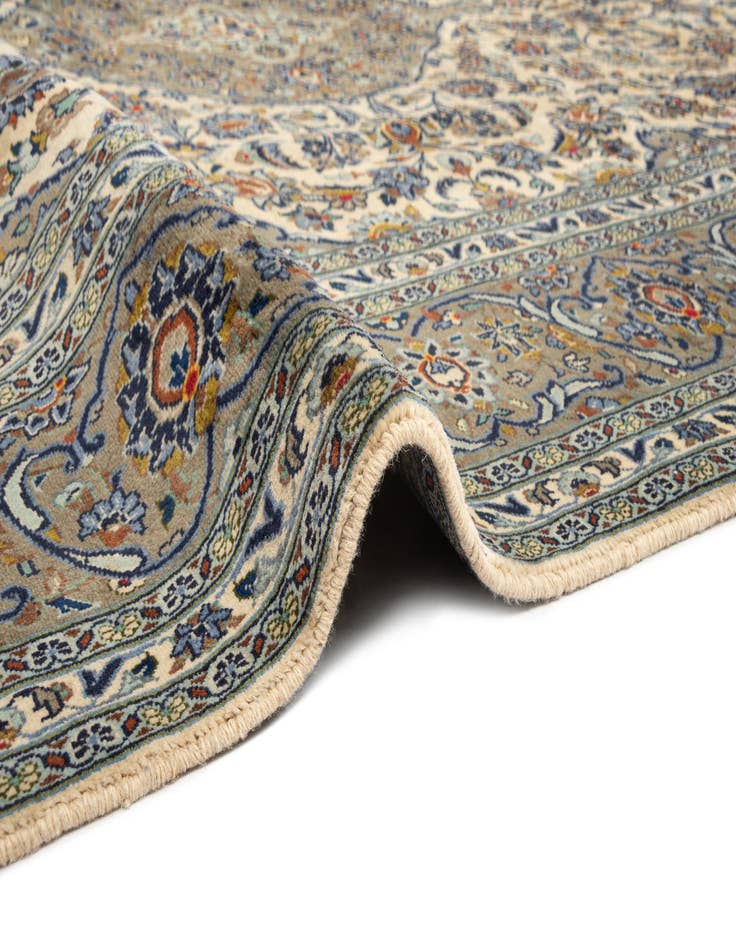 Detail image of  8' 2 x 11' 3 Kashan Wool Rug