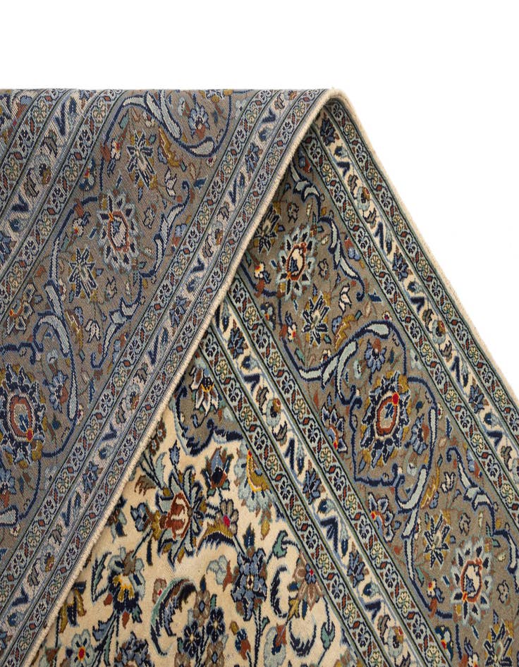 Detail image of  8' 2 x 11' 3 Kashan Wool Rug