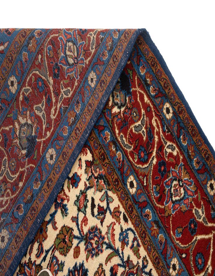 Detail image of  8' 5 x 11' 3 Kashan Wool Rug
